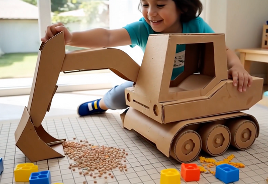 Excavator Cardboard Kit: Construction Crew - 1_excavator-kit_1
