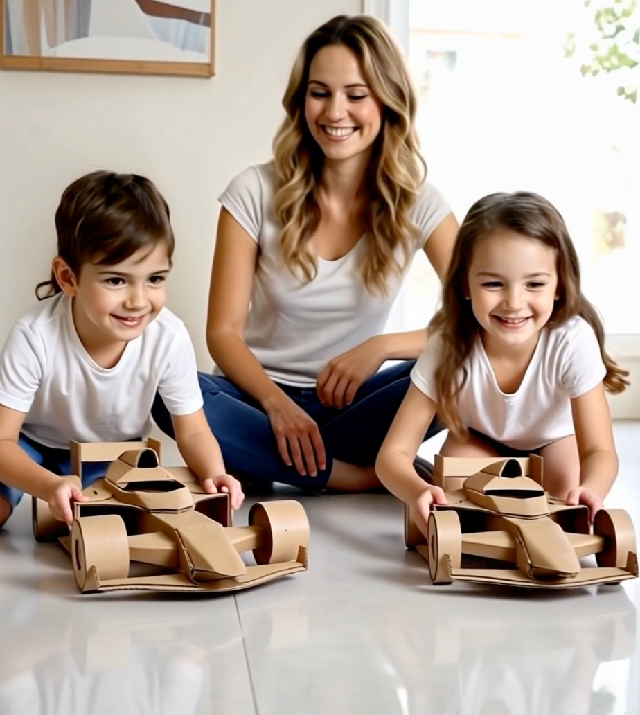 F1 Racing Car Cardboard Kit: Monaco Dreams - 1_f1-racing-car-kit_1