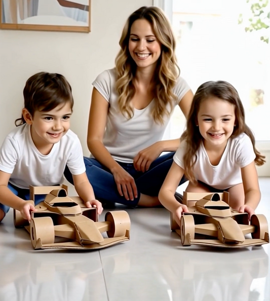F1 Racing Car Cardboard Kit: Monaco Dreams - 1_f1-racing-car-kit_1