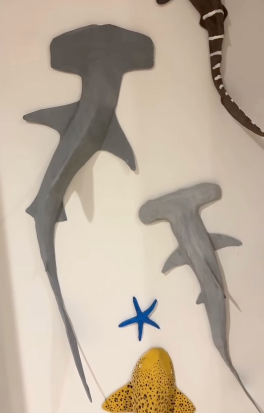 Spotted Shark Cardboard Kit: Ocean Giant - 1_hammerhead-shark-kit_1