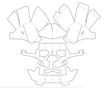 compare product Skull Decoration Kit