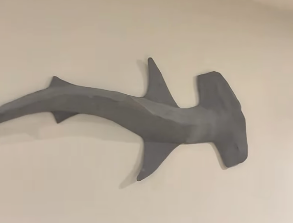 Spotted Shark Cardboard Kit: Ocean Giant - 2_hammerhead-shark-kit