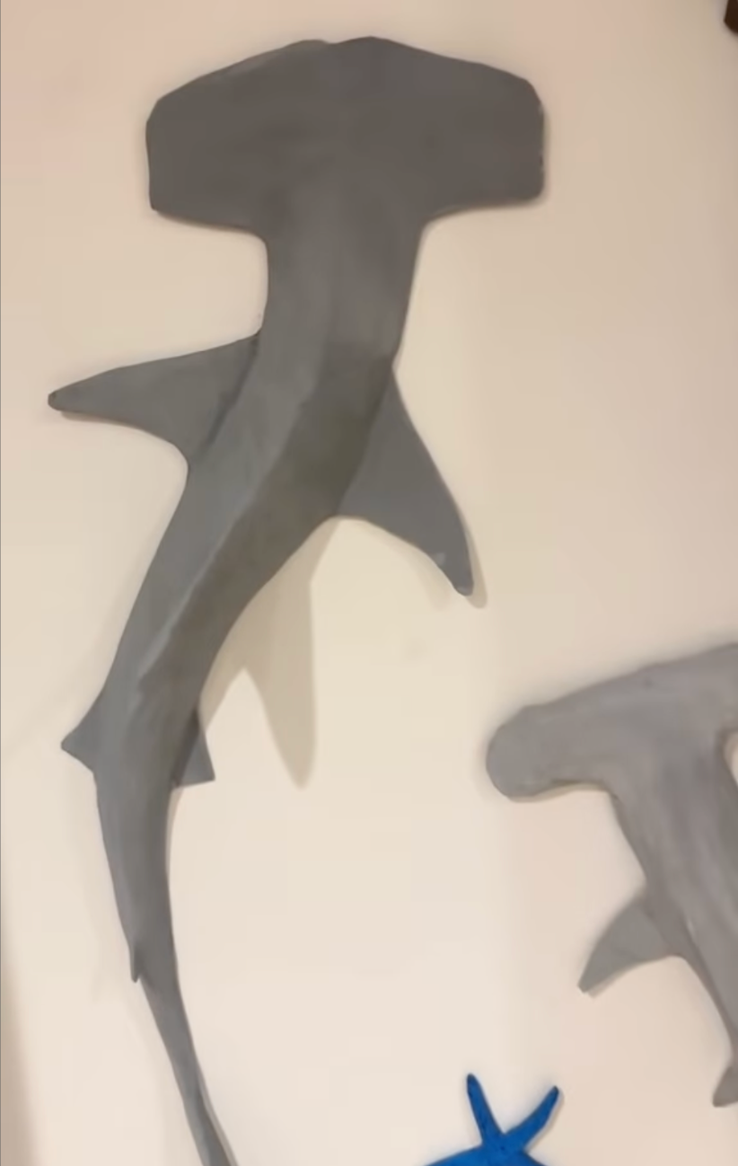 Spotted Shark Cardboard Kit: Ocean Giant - 3_hammerhead-shark-kit