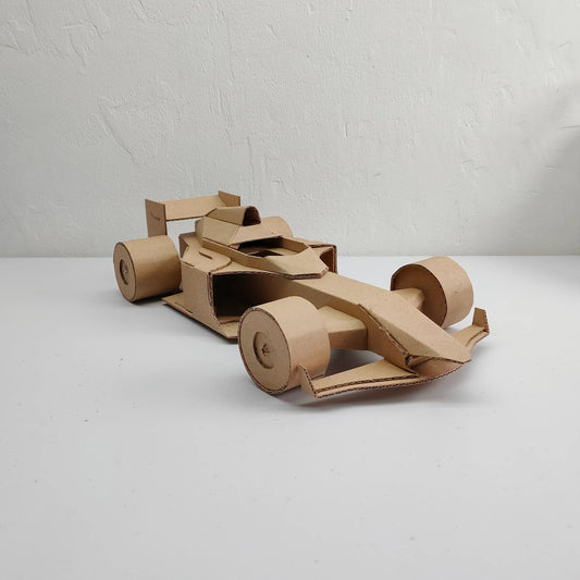 F1 Racing Car Cardboard Kit: Monaco Dreams