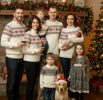 compare product AI Holiday Card Photoshoot