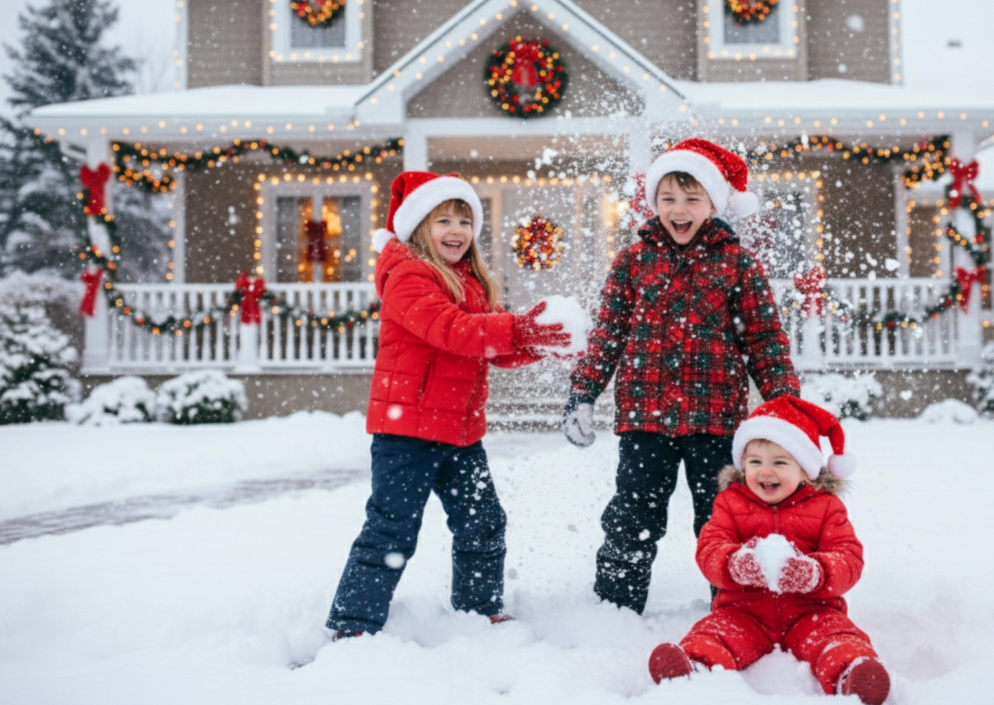 AI Holiday Card Photoshoot