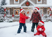 AI Holiday Card Photoshoot