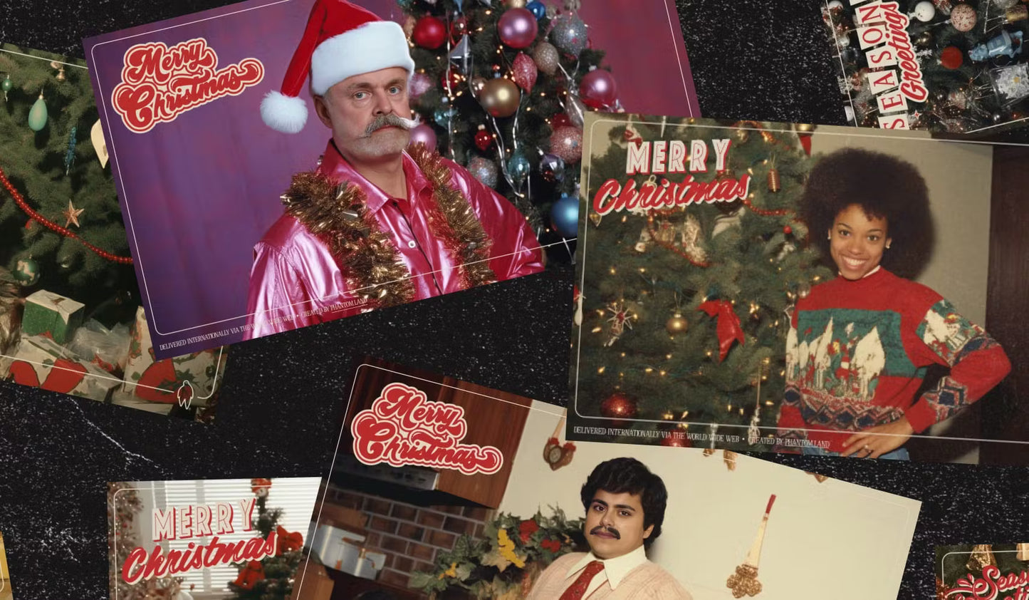 AI Holiday Card Photoshoot